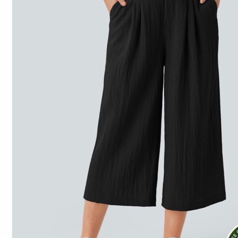 Wool Wide Flared Bootcut Pants